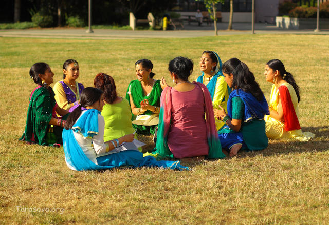 Репетиция перед выступлением Репетиция перед выступлением