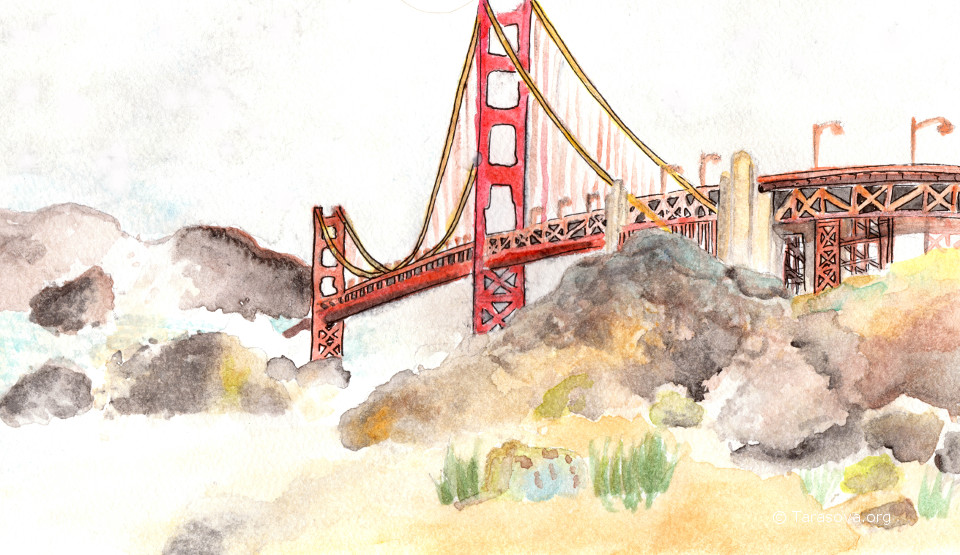 Золотые Ворота в Сан-Франциско. Golden Gate Bridge in San Francisco Часть 1 Золотые Ворота в Сан-Франциско. Golden Gate Bridge in San Francisco Часть 1
